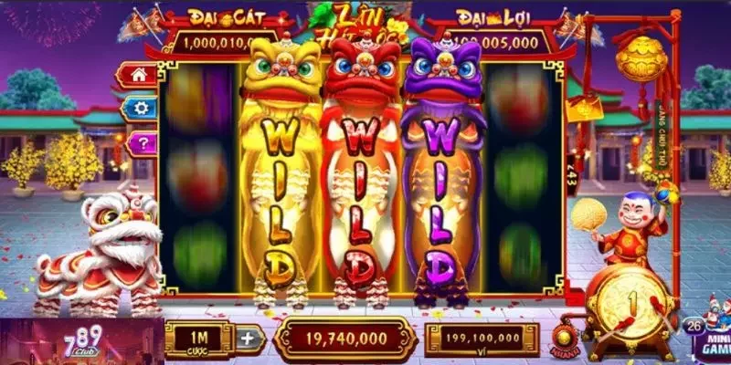 Các dòng trò chơi cá cược trực tuyến slot tại 789club khá dễ chơi